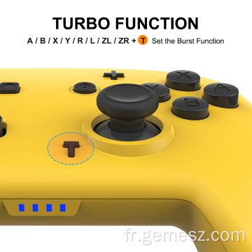 Manette sans fil Nintendo Switch Jaune